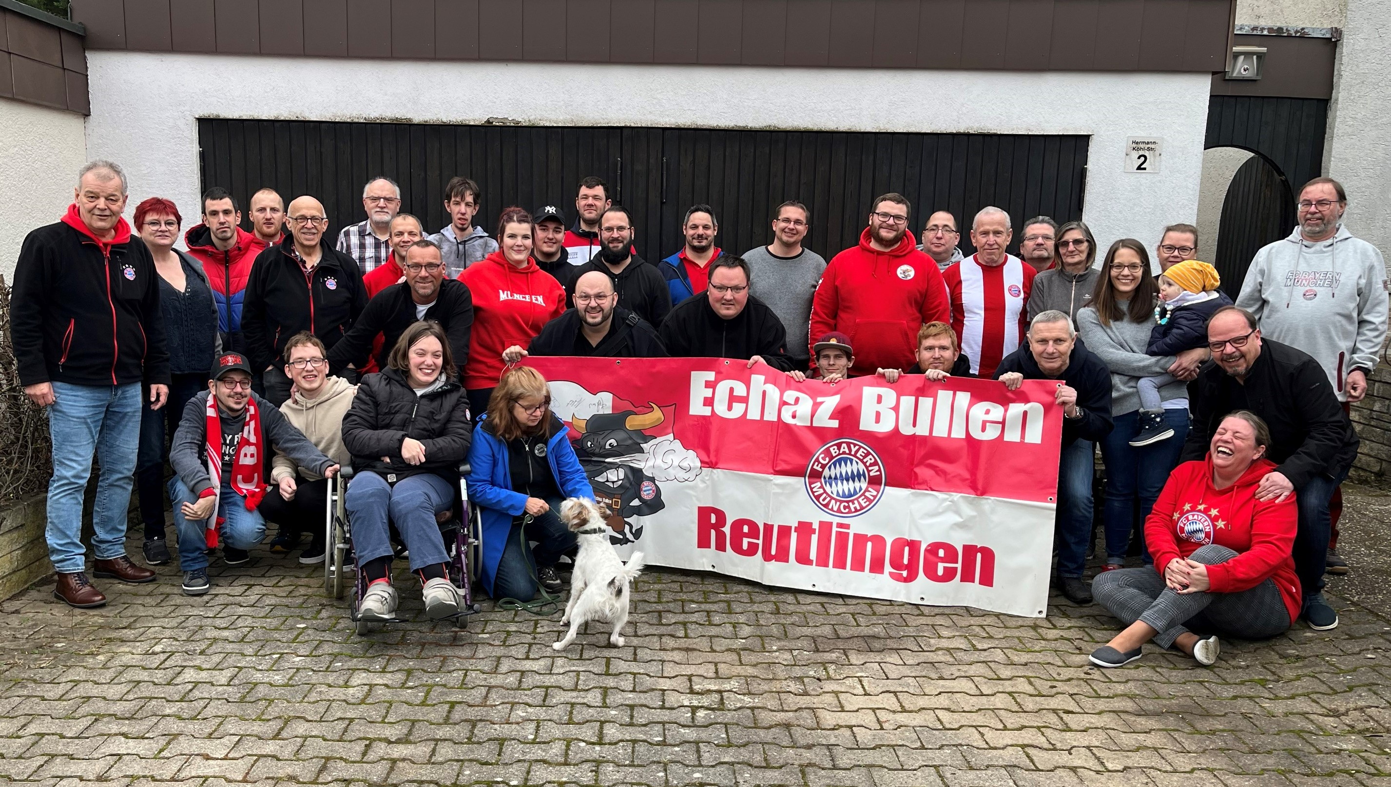 Gruppenfoto Echaz Bullen Reutlingen